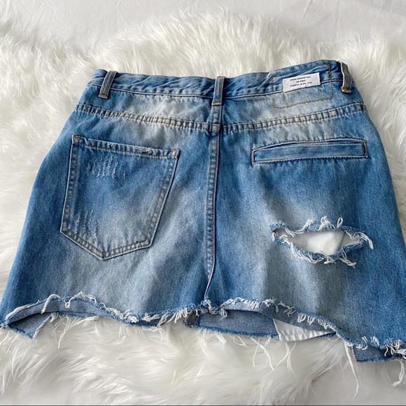 Distressed • Jean Skirt - Picture 7 of 9